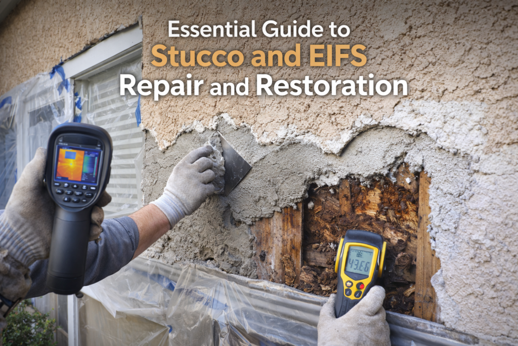 Stucco repair in Largo FL by Largo Stucco and Stonework